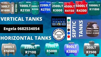 Water Tanks for sale contact meor watzup me Engela Bouwer
