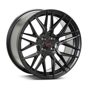 19″ SSW S348 5/120 9.5j width Matt Black Alloy Wheels