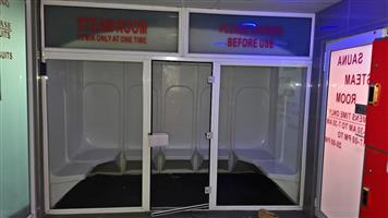GYM CLOSING DOWN — Commercial Steam Room + Generator