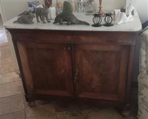 Marble Top Drinks Cabinet for Sale 