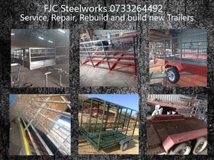 Service, fix, rebuild and buils new trailers