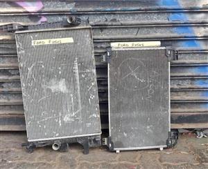 Ford Focus radiator and condenser