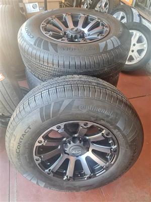 Ford Ranger Aline brand new mags +tyres continental used still 90%