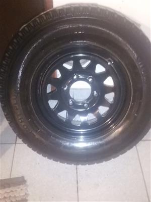 TYRE AND RIM