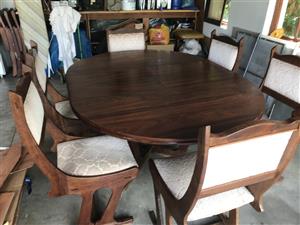 imbuia dining room set prices