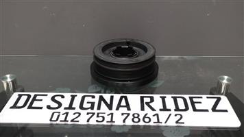 BMW M47 ENGINE CRANK PULLY