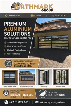 Aluminum Garage doors 