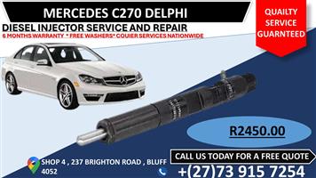 Mercedes C270 Delphi Diesel Injectors 