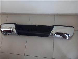 FORD RANGER T6 BRAND NEW REAR CHROME BUMPERS WITH STEP FOR SALE PRICE R2895 