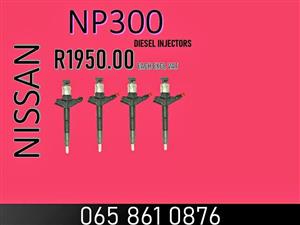Nissan NP300 diesel injectors for sale we sell on exchange or recon