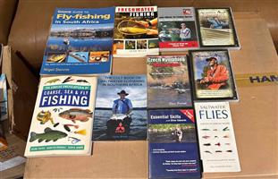 Fishing books and DVD’s. 