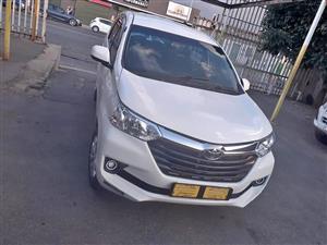 2016 Toyota Avanza 1.5sx seven seater