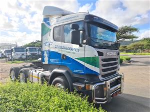 2014 SCANIA R460 T/T WITH HYDRAULICS 