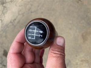 VW Gear Knob wooden.