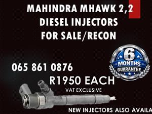 MAHINDRA MHAWK 2,2 DIESEL INJECTORS FOR SALE WITH WARRANTY