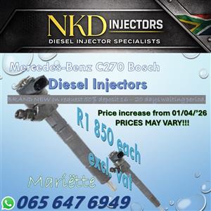 Diesel Injectors Merc. C270 Bosch