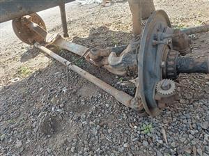Nissan CM16 Diff and front axle for sale.