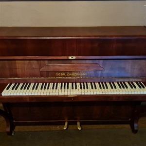 Zimmermann upright piano 