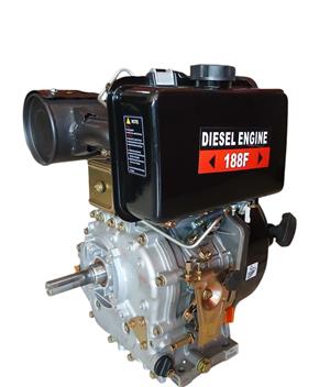 Diesel Engine 188F/10hp with recoil/pull start Price incl VAT 