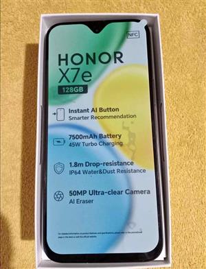 HONOR X7e 128GB – Brand New (1 week old)