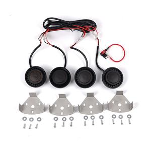 LED360 Black Widow Grille Lighting Set with Harness - Suitable for Jeep Wrangler (Amber)