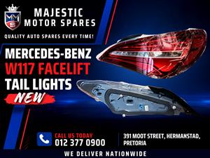 Mercedes-Benz W117 Facelift Tail Lights for Sale – New