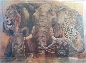 2000 pc Blockmounted puzzle