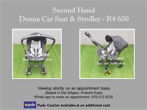 Second Hand Black Doona Car Seat Stroller Junk Mail Marketplace