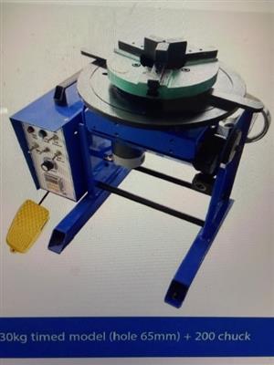 Welding Positioner, Turning and Tilting Table, Capacity: 30kg, Brand New