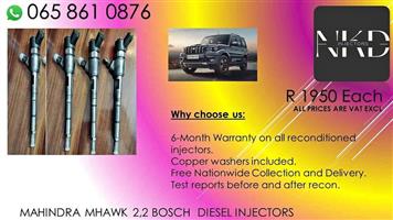 Mahindra Mhawk 2.2 diesel injectors for sale