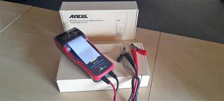 ANCEL BST500 12v + 24v Battery Tester with Printer