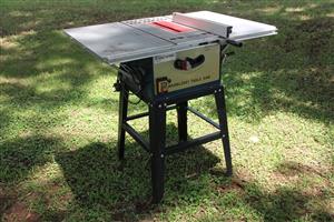Woodworking table saw