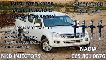 DIESEL INJECTORS FOR SALE FOR ISUZU DTEQ KB250