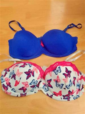Bra padded x 2 size 38C x 2 both 
