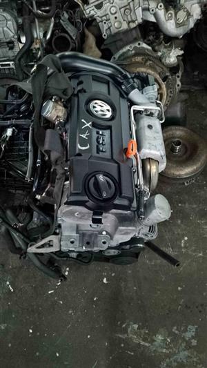 VW CAX COMPLETE ENGINE FOR SALE