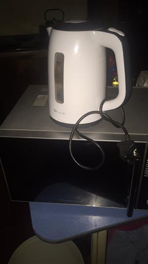Microwave and kettle for sale take both