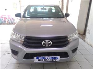 2017 Toyota Hilux 2.0 VVTi Single Cab 4x2 Manual, Petrol,  Grey Color  78000km