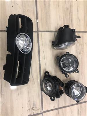 Various fog lamps