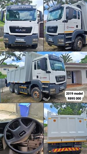 2019 - MAN TGS 33 480 12 CUBE TIPPER TRUCK On Sale - Excellent Condition