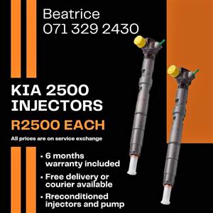 KIA 2500 INJECTORS FOR SALE WITH WARRANTY