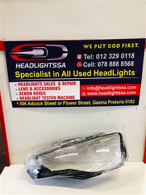 Audi A5 left side headlight replacement lens 