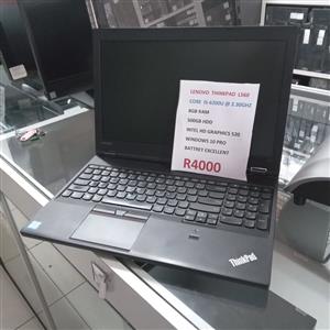 Lenovo Thinkpad L560 Core i5-6200u@2.30ghz 8GB RAM 500GB HDD Intel Hd Graphics 520 Windows 10 Pro