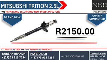 Mitsubshi Trition 2.5L Diesel Injectors 