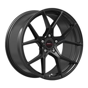 19″ A-Line Master 5/108 Velvet Black Alloy Wheels
