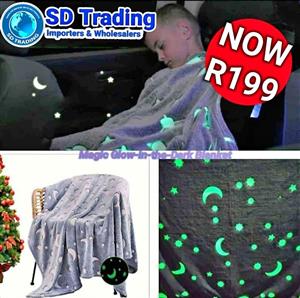 Magic Glow In The Dark Blanket