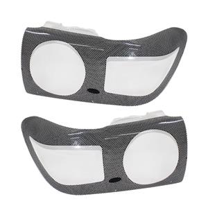 Carbon Fibre Look Headlight Guards for Toyota Land Cruiser 2007