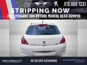 2012 Peugeot 308 Rear Bumper for Sale