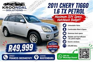 2011 Chery Tiggo 1.6 TX Petrol