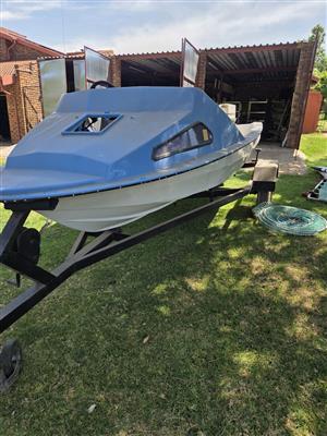 Semi-refurbished boat