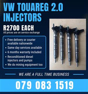 VW TOUAREG 2.0 INJECTORS FOR SALE WITH WARRANTY INCLUDED 